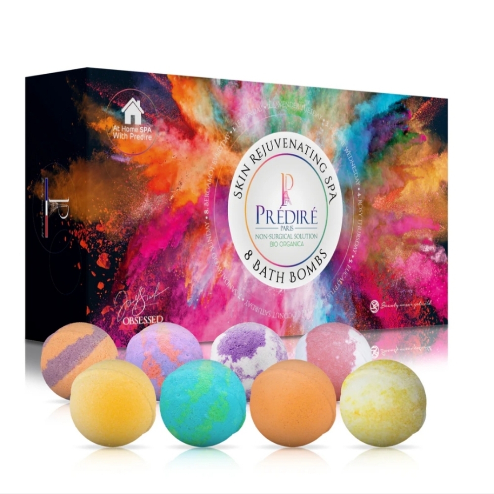 NIB-8 Bath Bombs | Skin Rejuvenating Spa-Predire